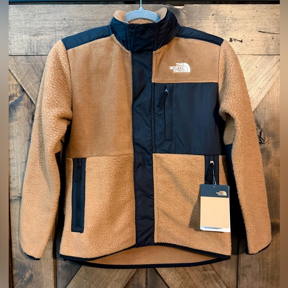 NWT The North Face Fleece Mashup Jacket Sz L Youth - Picture 2 of 15